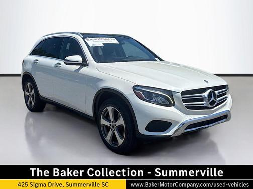 White 2018 Mercedes-Benz GLC 300 Base
