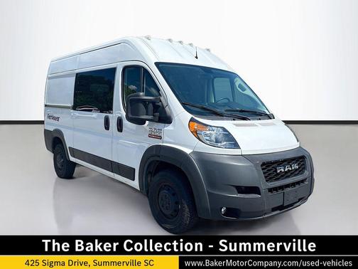 Bright White Clearcoat 2021 RAM ProMaster 3500 High Roof