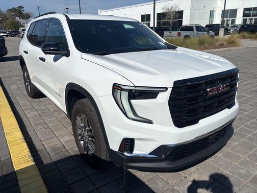 Summit White 2025 GMC Acadia FWD Elevation