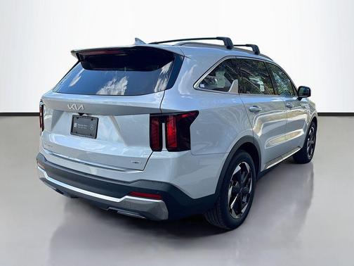 Silky Silver 2025 Kia Sorento Hybrid EX
