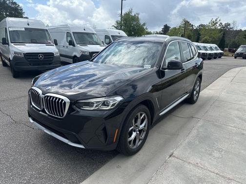Jet Black 2024 BMW X3 sDrive30i