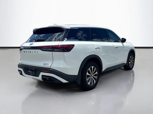 Glacier White 2024 INFINITI QX60 Pure