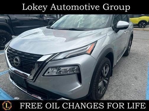 Brilliant Silver Metallic 2023 Nissan Rogue Platinum