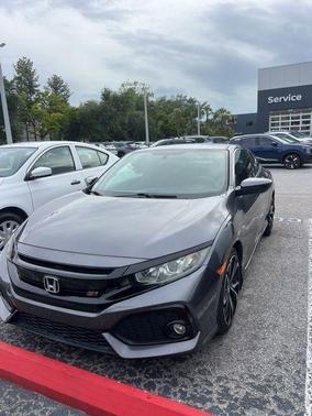 Modern Steel Metallic 2018 Honda Civic Si