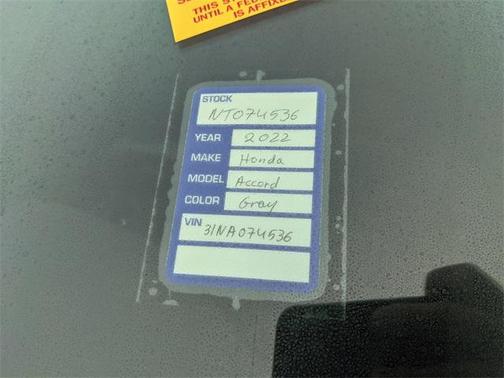 2022 Honda Accord Sport 1.5T