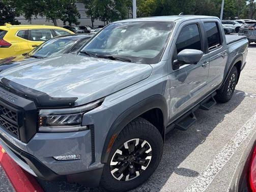 Boulder Gray Pearl 2022 Nissan Frontier PRO-X