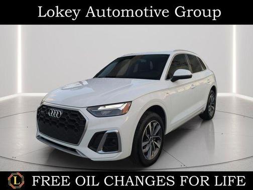 Arkona White 2024 Audi Q5 45 S line quattro Premium