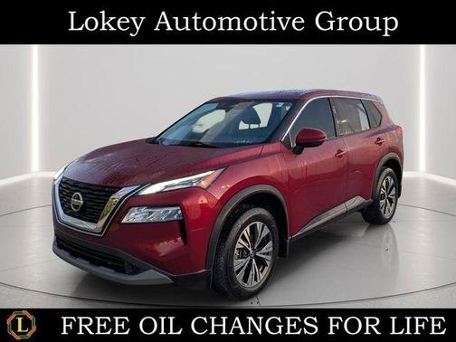 Scarlet Ember 2021 Nissan Rogue SV
