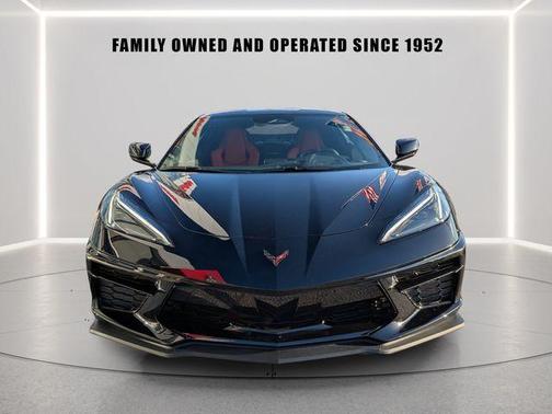Black 2025 Chevrolet Corvette Stingray w/1LT