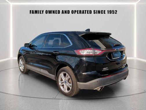 Shadow Black 2017 Ford Edge Titanium
