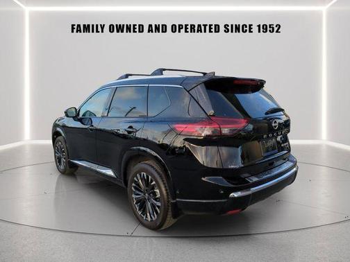Black 2026 Nissan Rogue Platinum