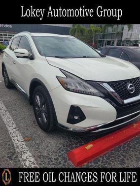 White 2020 Nissan Murano Platinum