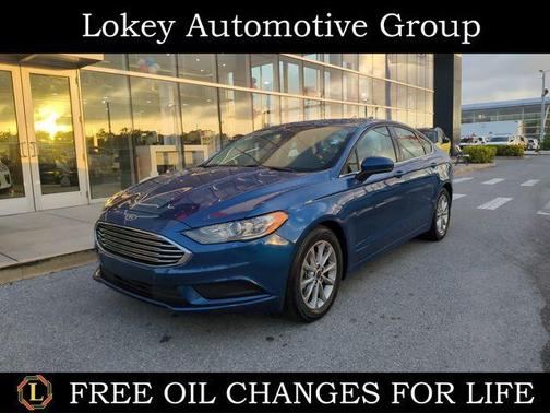 Lightning Blue 2017 Ford Fusion SE