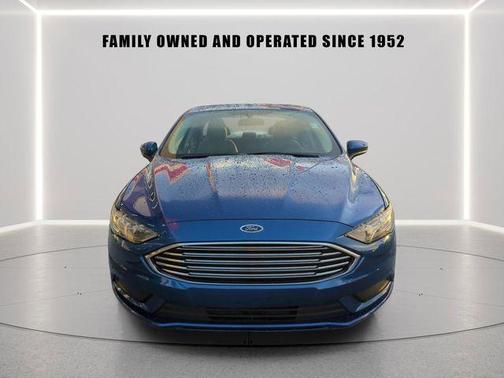 Lightning Blue 2017 Ford Fusion SE