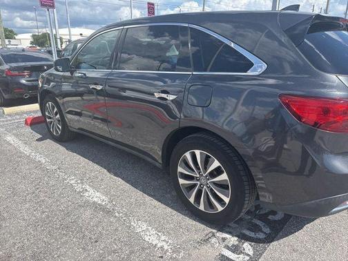 Graphite Luster Metallic 2015 Acura MDX 3.5L Technology Package
