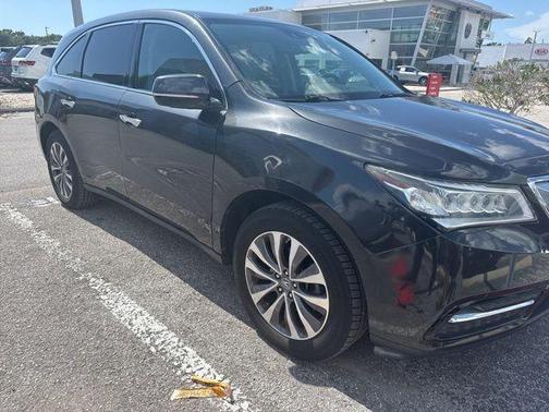 Graphite Luster Metallic 2015 Acura MDX 3.5L Technology Package