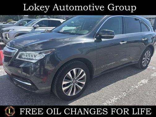 Graphite Luster Metallic 2015 Acura MDX 3.5L Technology Package