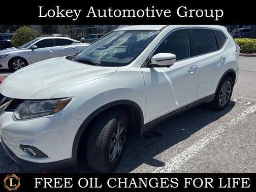 Pearl White 2016 Nissan Rogue SL