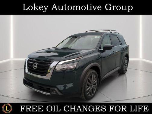 Obsidian Green 2022 Nissan Pathfinder SL