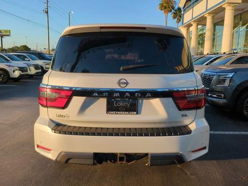 Aspen White 2022 Nissan Armada SL