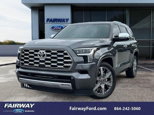 Magnetic Gray Metallic 2026 Toyota Sequoia Capstone