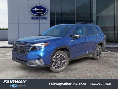 Blue Pearl 2025 Subaru Forester Hybrid Limited