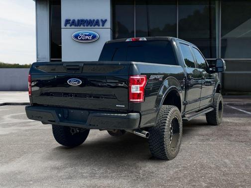 Shadow Black 2018 Ford F-150 XLT