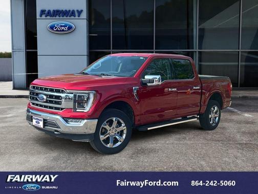 Rapid Red Metallic Tinted Clearcoat 2023 Ford F-150 Lariat
