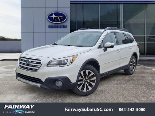 White 2017 Subaru Outback 2.5i Limited