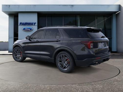 Agate Black Metallic 2026 Ford Explorer ST