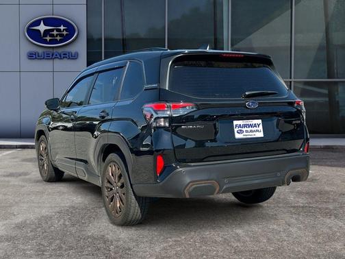 Crystal Black Silica 2025 Subaru Forester Sport