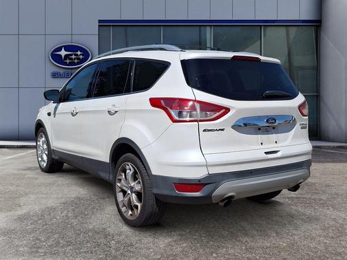 White Platinum Tri-Coat 2014 Ford Escape Titanium
