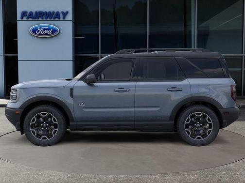 Azure Gray Metallic 2025 Ford Bronco Sport Outer Banks