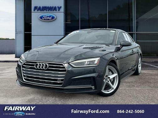 Manhattan Gray Metallic 2018 Audi A5 2.0T Premium Plus