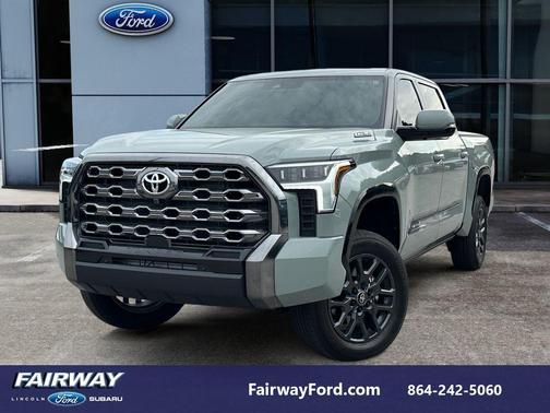 Lunar Rock 2025 Toyota Tundra Hybrid Platinum
