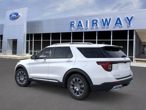 Star White 2026 Ford Explorer Platinum