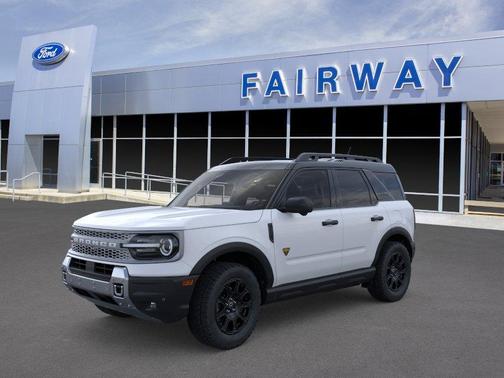 Space White Metallic 2026 Ford Bronco Sport Badlands