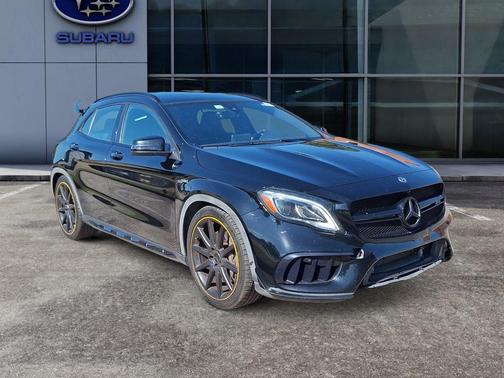 Midnight Black 2018 Mercedes-Benz AMG GLA 45 Base 4MATIC