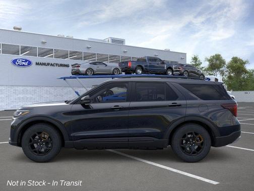 Agate Black Metallic 2026 Ford Explorer Tremor