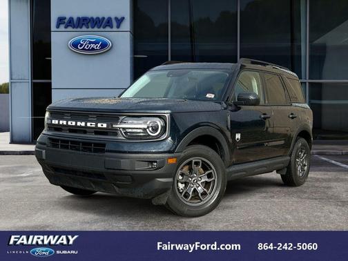 Alto Blue Metallic Tinted Clearcoat 2023 Ford Bronco Sport Big Bend