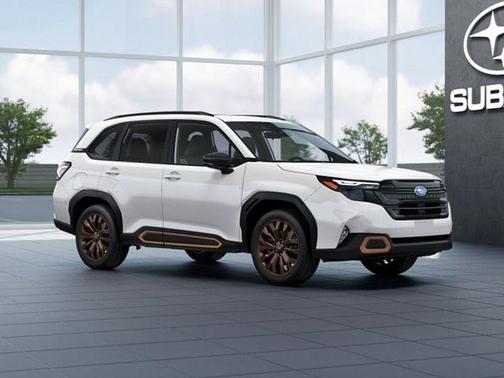 Crystal White Pearl 2026 Subaru Forester Sport