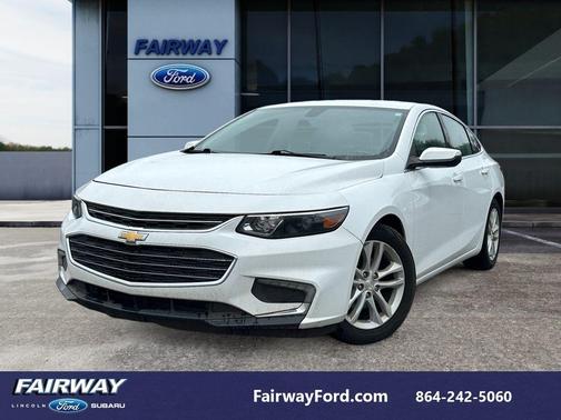 Summit White 2016 Chevrolet Malibu 1LT