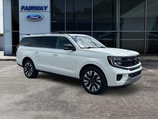 Star White 2025 Ford Expedition Max Platinum