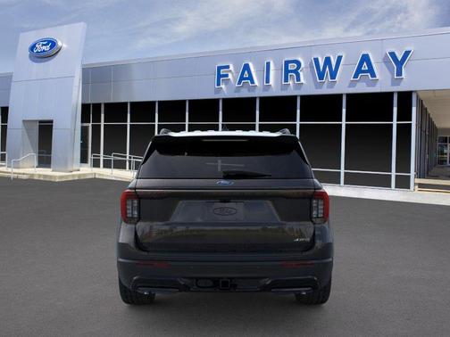 Agate Black Metallic 2026 Ford Explorer ST-Line