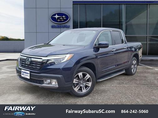 Obsidian Blue Pearl 2019 Honda Ridgeline RTL-E