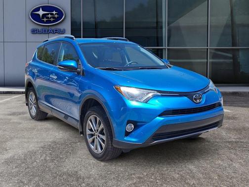 Electric Storm Blue 2017 Toyota RAV4 Limited