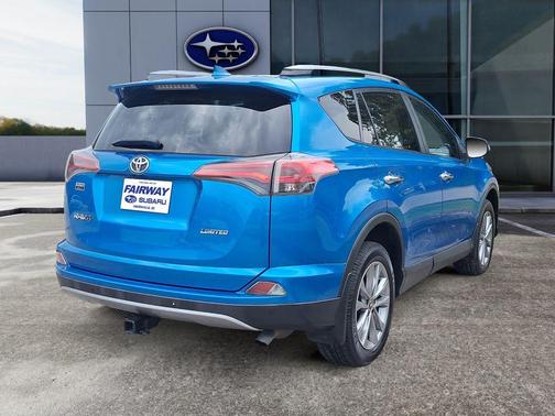 Electric Storm Blue 2017 Toyota RAV4 Limited