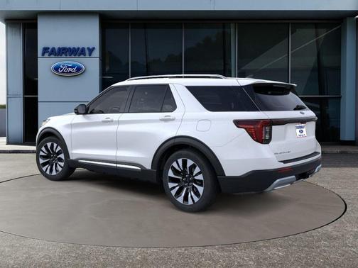 Star White 2026 Ford Explorer Platinum