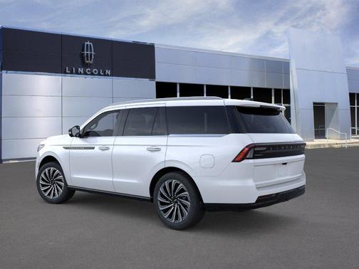 Crystal White Metallic 2026 Lincoln Navigator Black Label