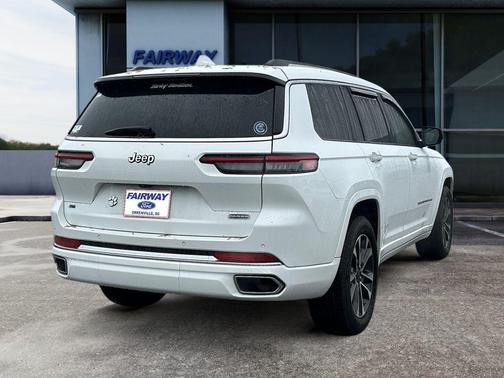Bright White Clearcoat 2021 Jeep Grand Cherokee L Overland